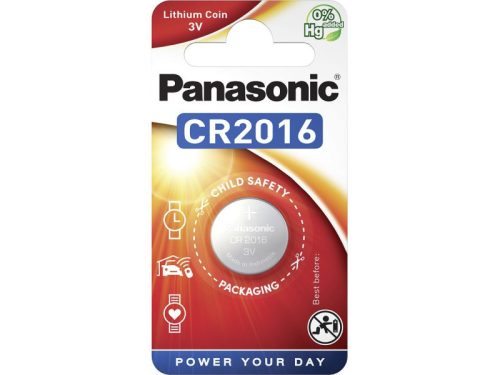 Panasonic lítium gombelem 3 V CR2016