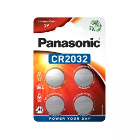 Panasonic lítium gombelem 3 V (4 db/cs) CR2032