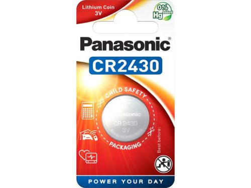 Panasonic lítium gombelem 3 V CR2430