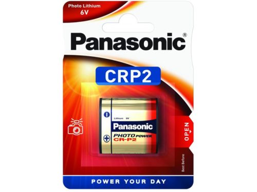 Panasonic lítium elem 6 V CR-P2L/1BP