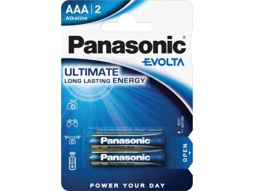 Panasonic EVOLTA AAA/mikro szupertartós alkáli elem 1,5 V (2 db/cs)
