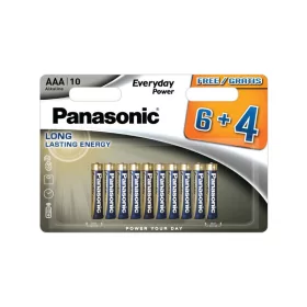 Panasonic AAA/mikro tartós alkáli elem 1,5 V (10 db/cs)