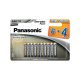 Panasonic AAA/mikro tartós alkáli elem 1,5 V (10 db/cs)