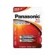 Panasonic AAA/mikro tartós alkáli elem 1,5 V (2 db/cs)
