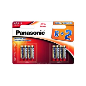 Panasonic AAA/mikro tartós alkáli elem 1,5 V (8 db/cs)