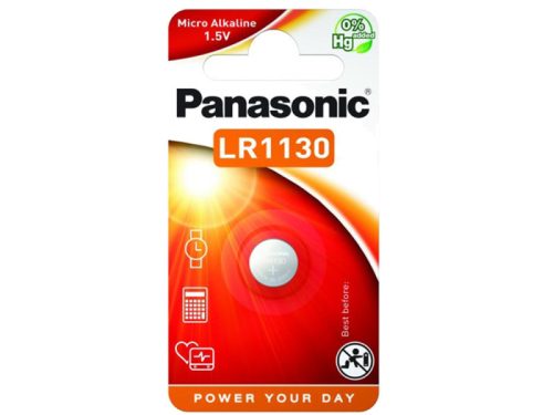 Panasonic alkáli gombelem 1,5 V LR1130