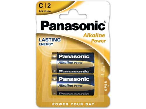Panasonic C/baby tartós alkáli elem 1,5 V (2 db/cs)