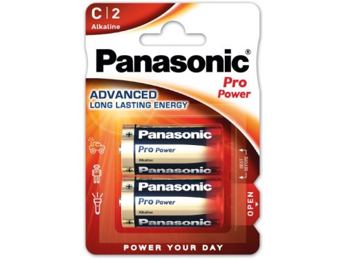 Panasonic C/baby tartós alkáli elem 1,5 V (2 db/cs)