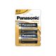 Panasonic D/góliát tartós alkáli elem 1,5 V (2 db/cs)