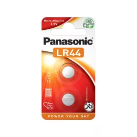 Panasonic alkáli gombelem 1,5 V (2 db/cs) LR44