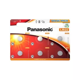 Panasonic alkáli gombelem 1,5 V (6 db/cs) LR44