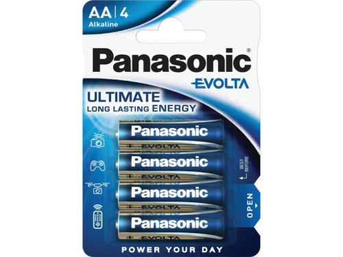 Panasonic EVOLTA AA/ceruza szupertartós alkáli elem 1,5 V (4 db/cs)
