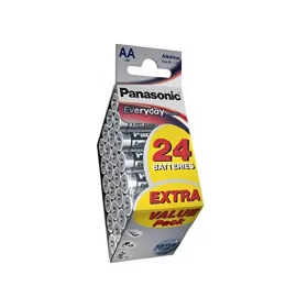 Panasonic AA/ceruza tartós alkáli elem 1,5 V (24 db/cs)