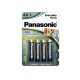 Panasonic AA/ceruza tartós alkáli elem 1,5 V (6 db/cs)