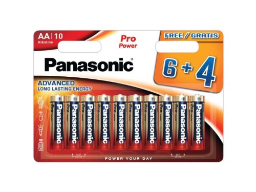 Panasonic AA/ceruza tartós alkáli elem 1,5 V (10 db/cs)