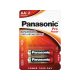 Panasonic AA/ceruza tartós alkáli elem 1,5 V (2 db/cs)