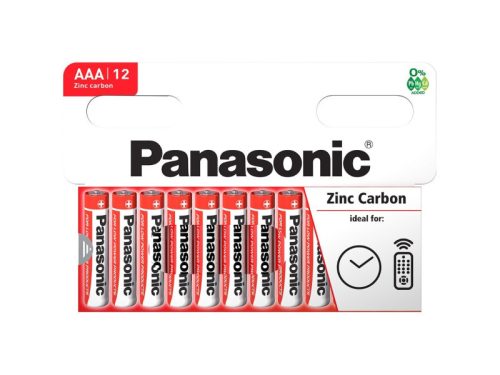 Panasonic AAA/mikro cink-mangán tartós elem 1,5 V (12 db/cs)