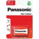 Panasonic féltartós 9V (6F22) elem BL/1