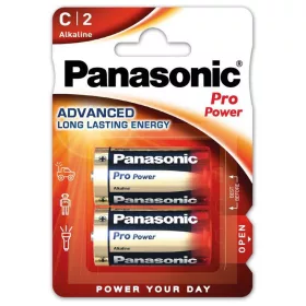 Panasonic pro power alkáli baby elem (LR14) BL/2
