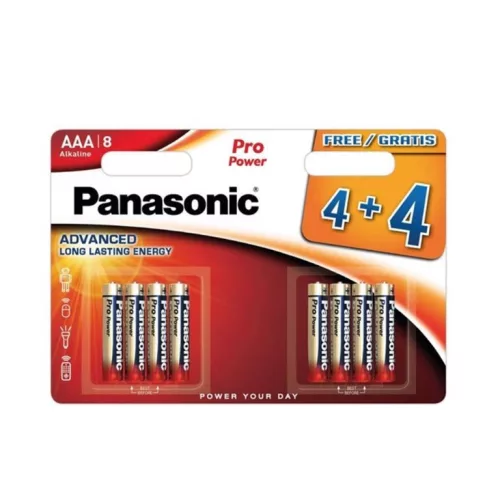 Panasonic pro power alkáli mikro elem AAA (LR3) BL/8