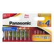 Panasonic pro power alkáli ceruza elem AA (LR6) BL8+4