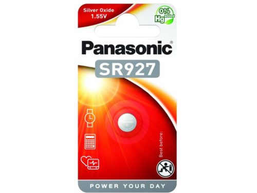 Panasonic ezüstoxid gombelem 1,55 V SR927