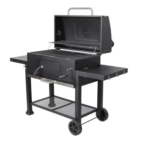 Riwall PRO XXL faszenes grillsütő RCG 80