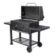 Riwall PRO XXL faszenes grillsütő RCG 80
