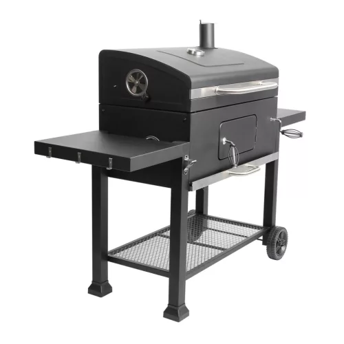 Riwall PRO XXL faszenes grillsütő RCG 80