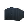Riwall PRO fém garázs 3 x 6 m nyeregtetővel RMCG 20x10 Anthracite