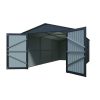 Riwall PRO fém garázs 3 x 6 m nyeregtetővel RMCG 20x10 Anthracite