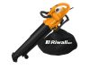 Riwall elektromos lombszívó, lombfúvó - 3000 W pro rEBV 3000