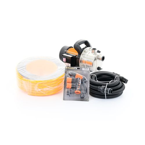 Riwall kerti szivattyú - 1000 W, szett pro rEJP 1000 INOX SET