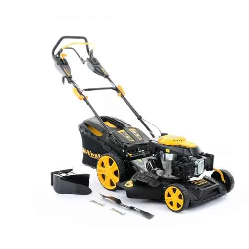 Riwall önjáró benzines fűnyíró - 4 Le, mulcsozó, állítható sebesség, 4 in 1 pro rPM 5140 V