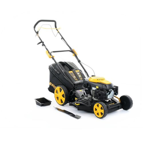 Riwall önjáró benzines fűnyíró - 3,5 Le, mulcsozó, 4 in 1 pro rPM 4735
