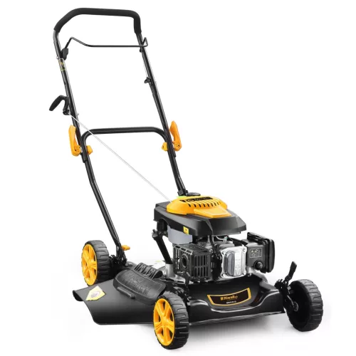 Riwall nem önjáró benzinmotoros fűnyíró 2 az 1-ben, mulcsozó és oldalkidobó funkcióval, 51 cm pro rPM 5135 SD
