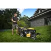 Riwall önjáró benzinmotoros multifunkciós fűnyíró 4 az 1-ben állítható sebességgel RPM 5155 V PRO