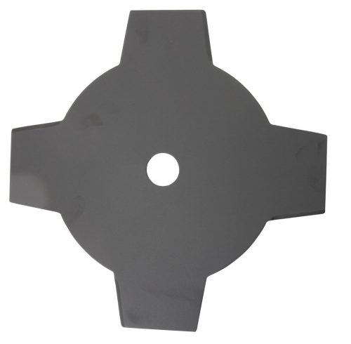 Riwall fűkasza kés - négyágú, 255 mm / 25,4 mm / 1,4 mm