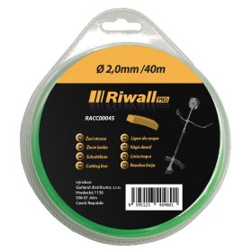 Riwall fűkasza damil - 2 mm, hossz 40 m, szögletes