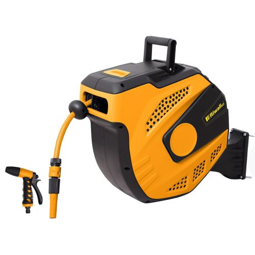 Riwall automata tömlődob 27 m locsolótömlővel pro rWHR 27 SET