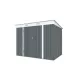 Riwall 6x8 antracit fém kerti tároló 2,4 x 1,8 m lapostetővel pro rMSP