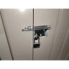 Riwall 6x8 barna fém kerti tároló 2,4 x 1,8 m lapostetővel pro rMSP