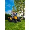 Riwall PRO kéthengeres fűnyírótraktor, 102 cm, hátsókidobás, hidrosztatikus váltó RLT 102 HRD TWIN