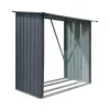 Riwall PRO tűzifatároló lejtős tetővel 2 x 1,5 m RMWS 3x7 Anthracite