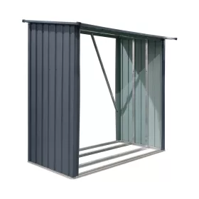 Riwall PRO tűzifatároló lejtős tetővel 2 x 1,5 m RMWS 3x7 Anthracite
