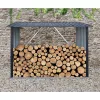 Riwall PRO tűzifatároló lejtős tetővel 2 x 1,5 m RMWS 3x7 Anthracite