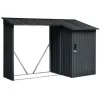 Riwall PRO tűzifatároló fészerrel 2,7 x 1,6 m RMWS 3x9 Anthracite
