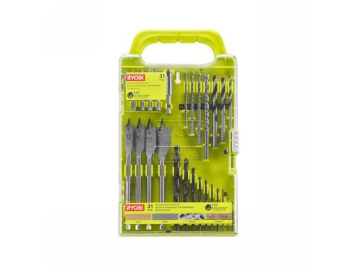 Ryobi fúrószár és bithegy készlet 31 részes RAKDD31