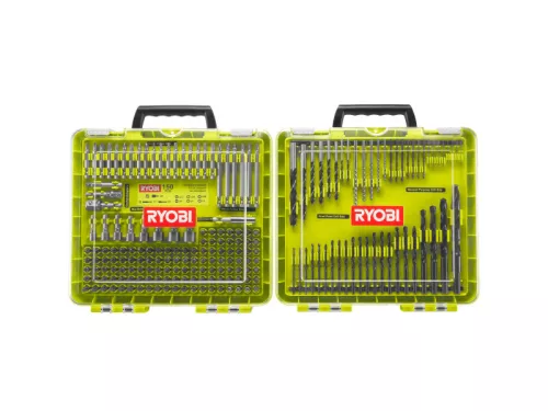 Ryobi fúrószár és bithegy készlet 200 részes RAKDD200