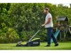 Ryobi akkus hibrid fűnyíró RY18LMH37A-250 36V (2x18V)/240V ONE+